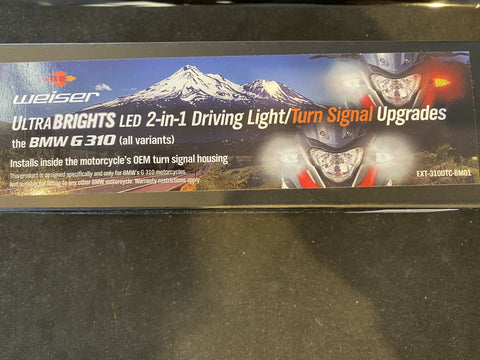 Weiser 2-in-1 Driving Light/Turn Signals